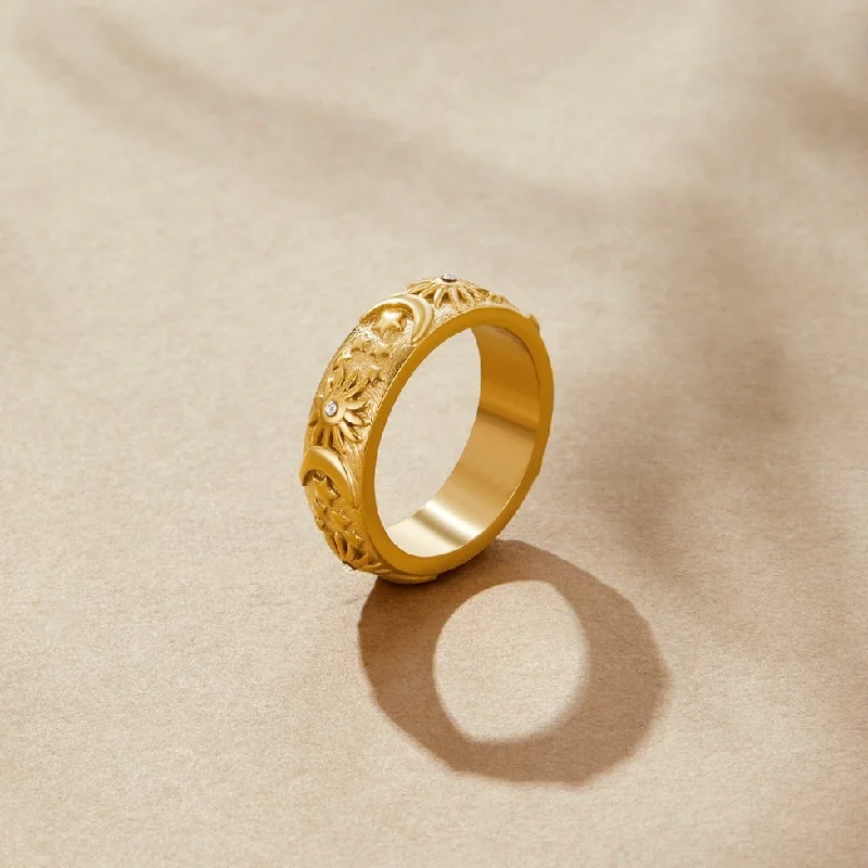 Celestial Gold Ring