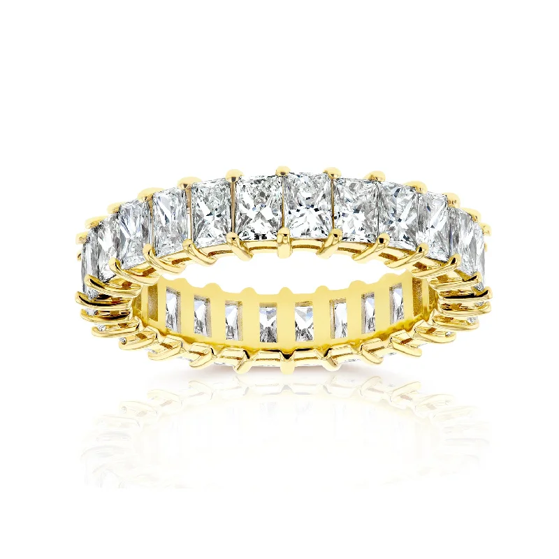 Princess Baguette Diamond Eternity Band 4 7/8ct.tw