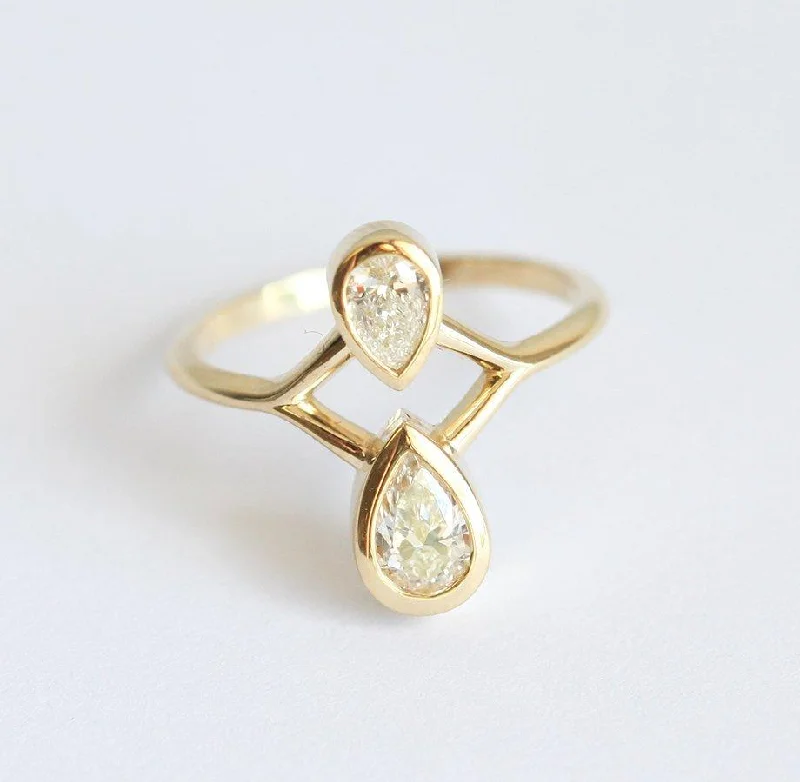 Shine In Style – Shop Jewelry Discounts Today Pear Diamond Engagement Ring, Pear Cut Engagement Ring
