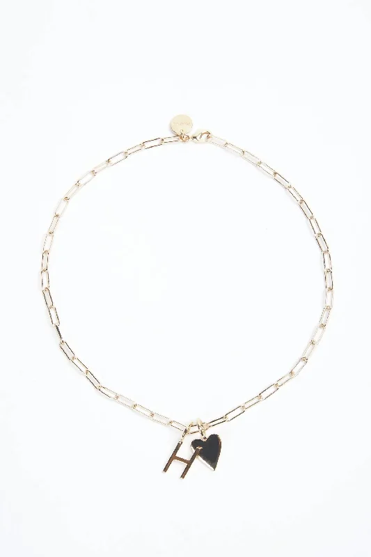 Cara Charm Necklace In Gold