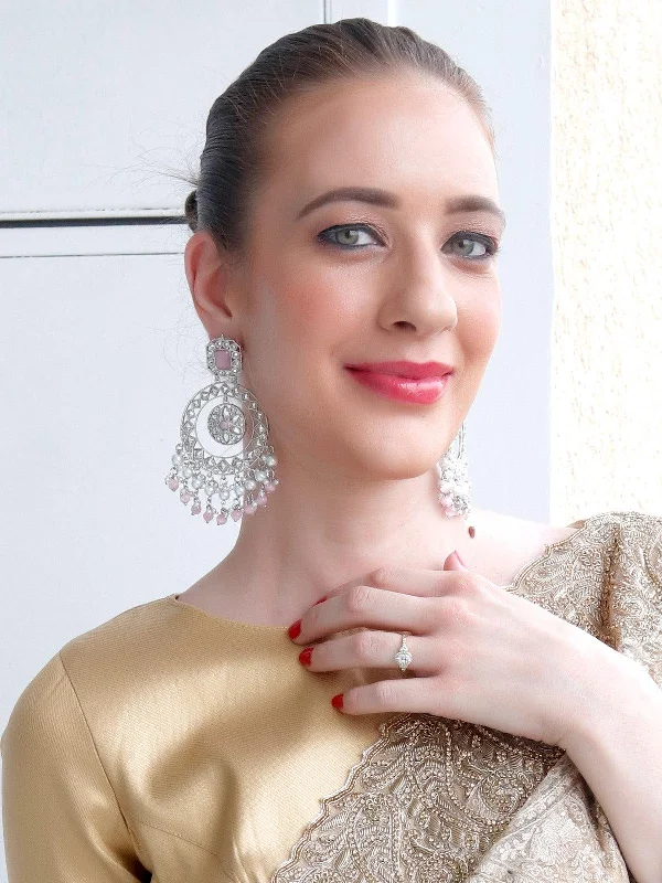 Bold And Beautiful Jewelry Now At Irresistible Prices Odette Women White And Pink Wonder Of An Earring