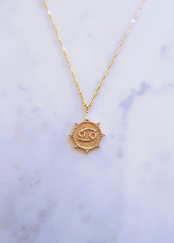 Exclusive Jewelry Sale – Grab Timeless Pieces Now Cancer Medallion Necklace