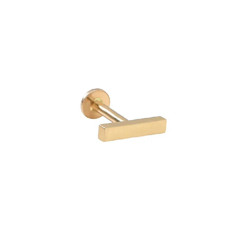 The Perfect Accessory For Less – Jewelry Sale Live 14k Bar Flat Back Earring