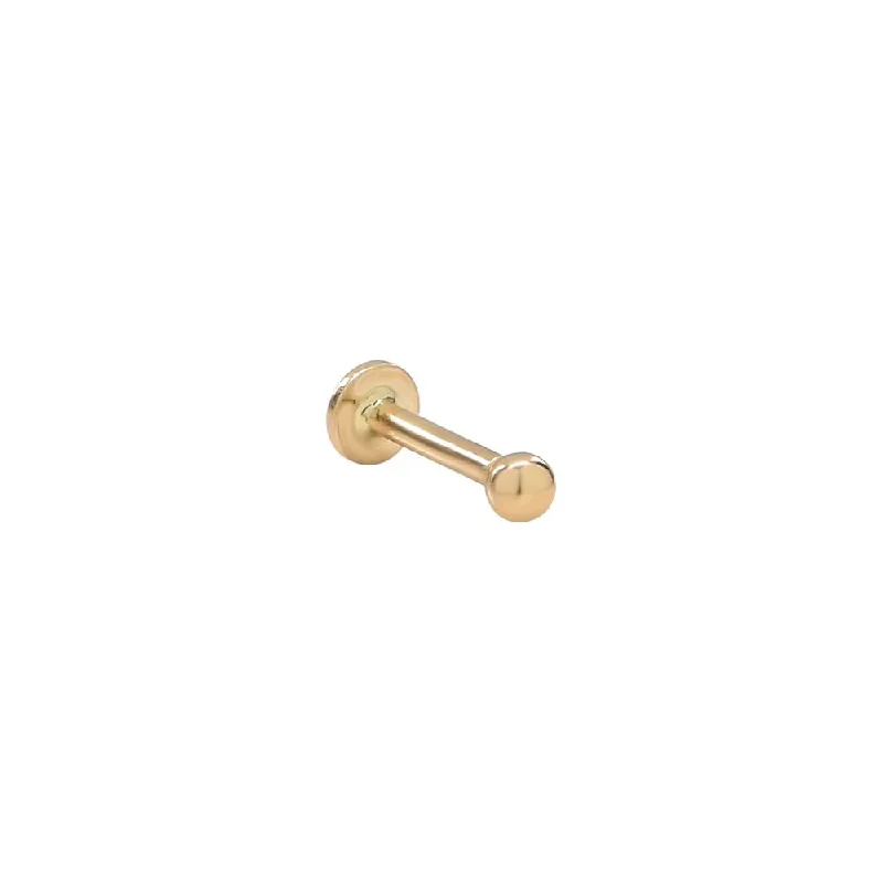 Shop Fine Jewelry With Amazing Deals 14k Sphere Flat Back Earring