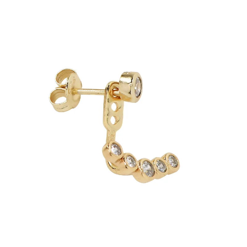 Sparkle For Less – Shop Our Limited-Time Jewelry Deals Curved Multi-Circle Ear Jacket