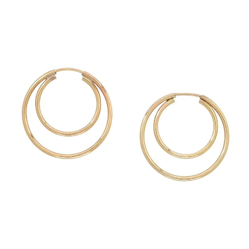 Once-A-Year Jewelry Deals – Shop Before They’Re Gone Double Hoop Earrings
