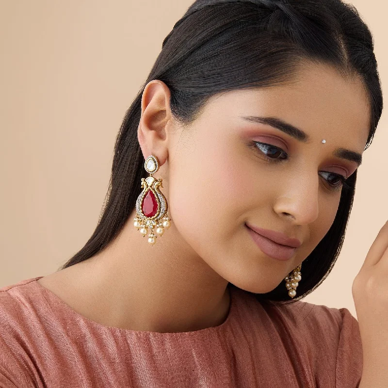 Unique Jewelry Designs Now At Discounted Rates Kundan Earring 174032