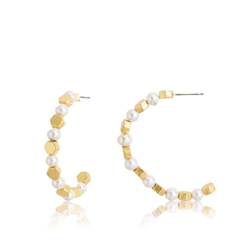 Dazzle In Elegance With Our Biggest Jewelry Sale Confetti Hoop Earrings