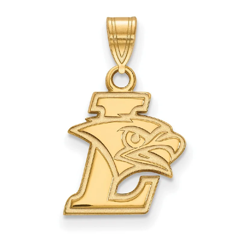 14K Yellow Gold Lehigh University Small Logo Pendant