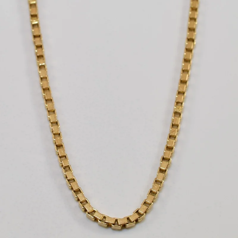 Fashion-Forward Jewelry At Incredible Prices 10k Yellow Gold Box Chain | 24" |