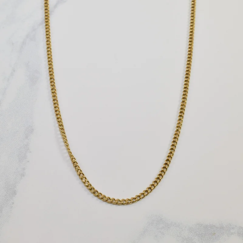 Fashion-Forward Jewelry At Incredible Prices 10k Yellow Gold Curb Chain | 26" |