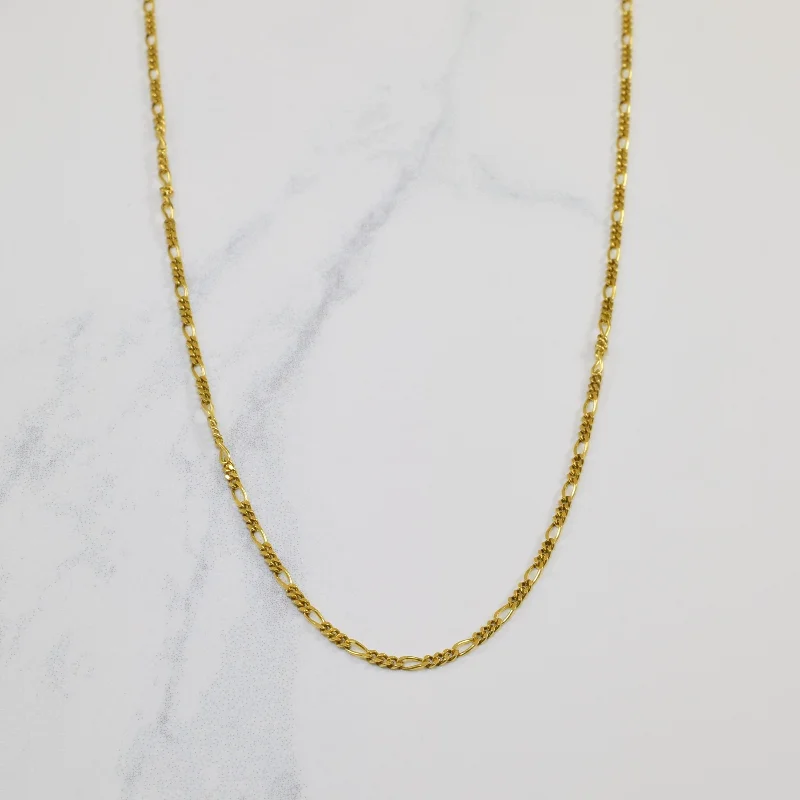 Exclusive Jewelry Offers – Sparkle For Less 14k Yellow Gold Figaro Chain | 16" |