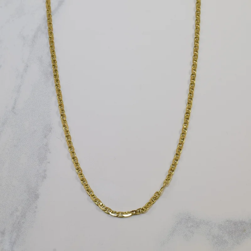 Shop Stylish Jewelry Now And Save Big 14k Yellow Gold Anchor Chain | 20" |