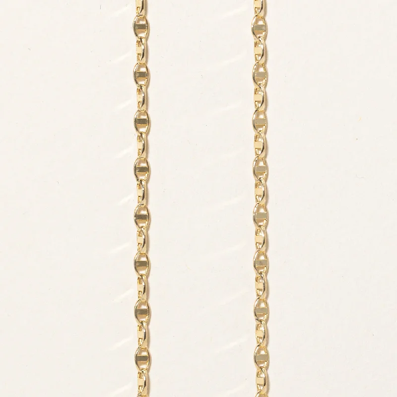 Shop Fine Jewelry With Amazing Deals 18k Yellow Gold Anchor Link Chain | 17" |