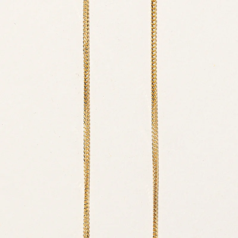 Luxury Jewelry Clearance – Shop Premium Styles Now 18k Yellow Gold Curb Link Chain | 18" |