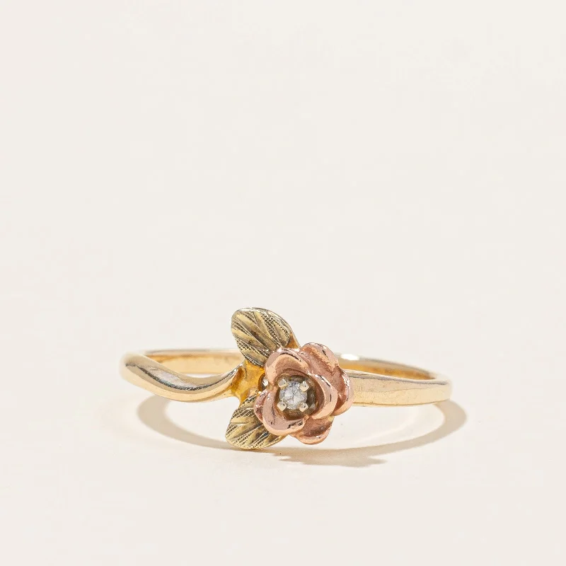 Premium Jewelry Now Available At Special Discounts Diamond Rose Ring | 0.015ct | SZ 7.75 |