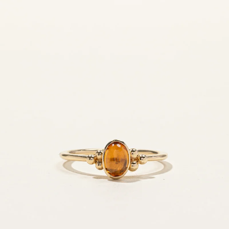 Exclusive Jewelry Offers – Sparkle For Less Hessonite Garnet Ring | 0.97ct | SZ 9.5 |