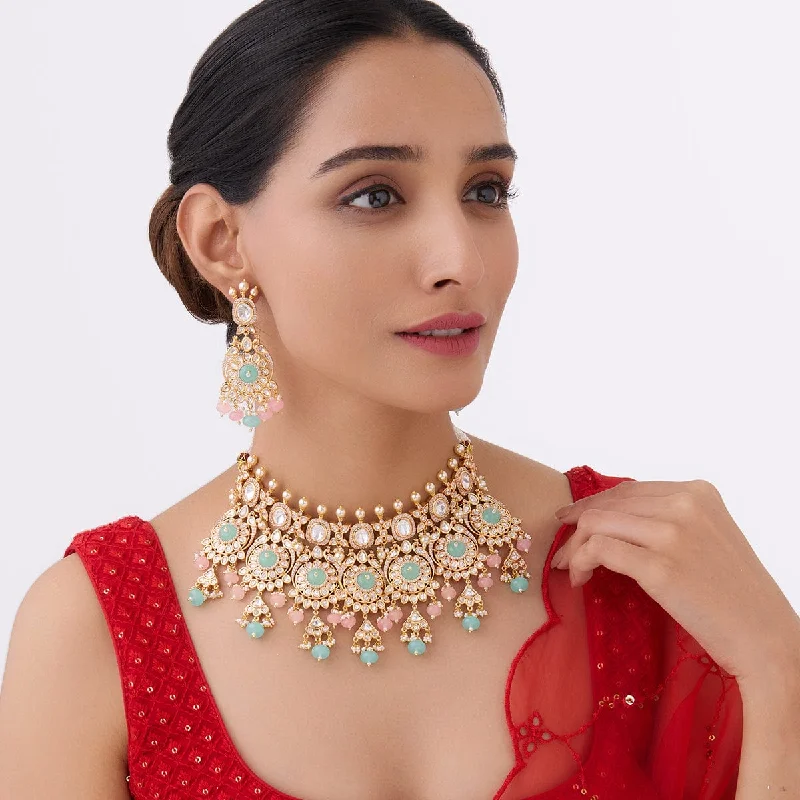 Personalized Jewelry Sale – Unique Pieces At Great Prices Kundan Necklace 164017