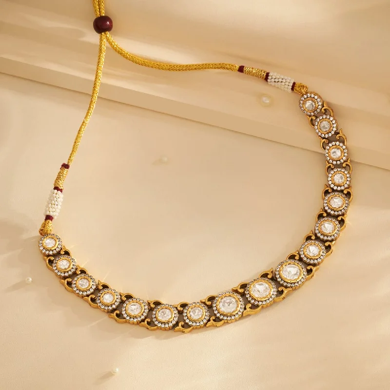 Unmissable Discounts On Timeless Jewelry Pieces Kundan Necklace 164036