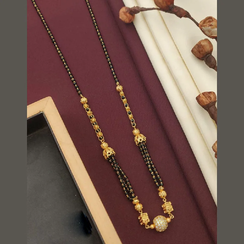 Bestselling Jewelry At Special Promotional Rates Manisha Jewellery Gold Plated Mangalsutra