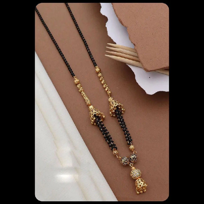 Elegant Jewelry Pieces At Unbelievable Prices Manisha Jewellery Gold Plated Mangalsutra