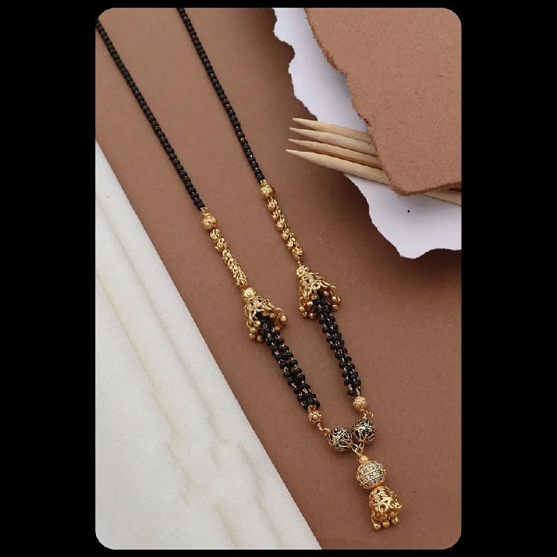 Luxury Meets Affordability – Jewelry Sale Now Live Manisha Jewellery Gold Plated Mangalsutra