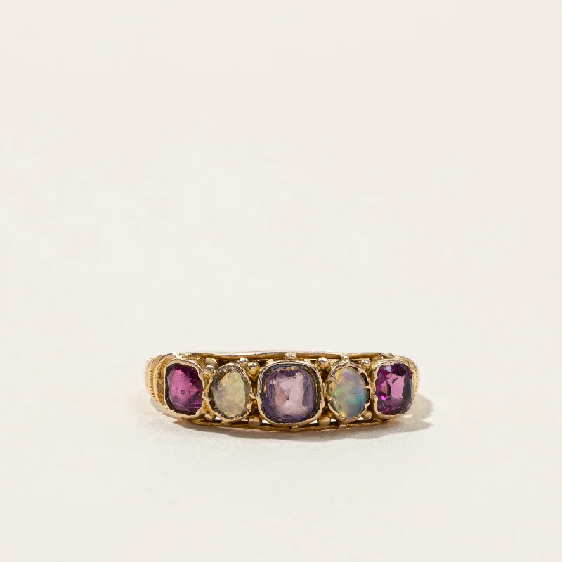 Don't Miss Our Biggest Jewelry Sale Of The Season Multicoloured Stone Vintage Ring | 0.20ctw | SZ 6.5 |