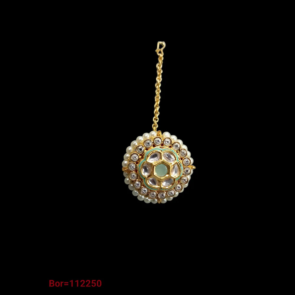 Shop Jewelry That Shines Without The High Price Padmawati Bangles Gold Plated Kundan Stone Bor Maang Tikka