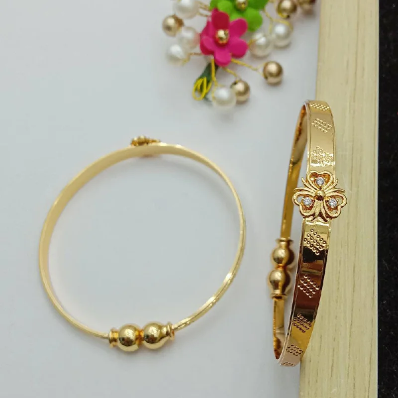 Shop Fine Jewelry With Amazing Deals SP Jewellery Gold Plated Openable Kada